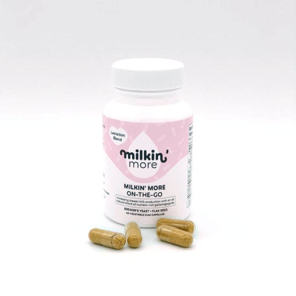 Milkin' More lactation supplement Milkin' More On-the-Go Capsules