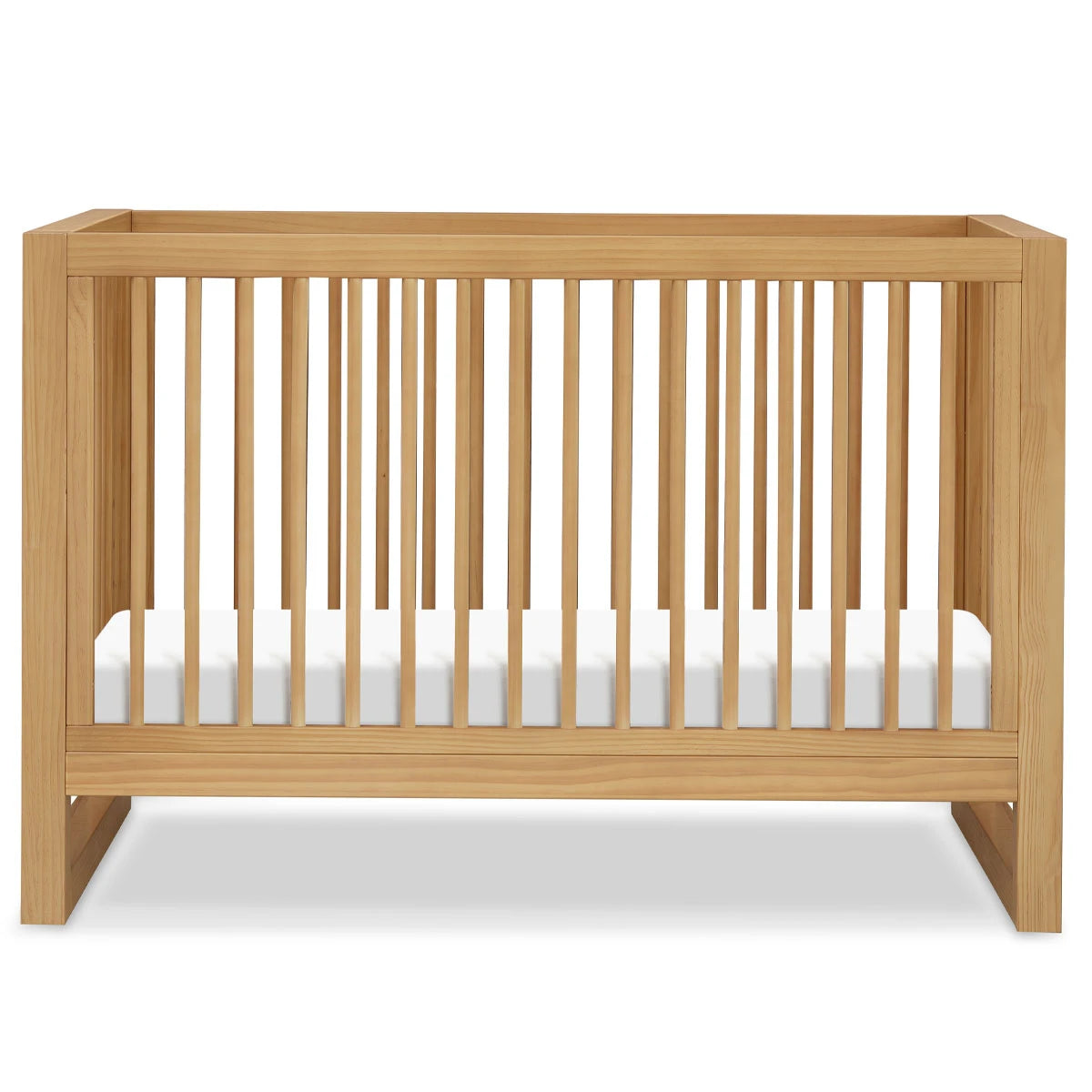 Honey - Namesake Nantucket 3-in-1 Convertible Crib with Toddler Bed Conversion Kit 2