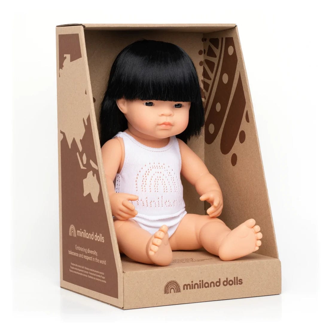 Miniland Doll Asian Girl (15"/38 cm)