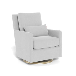 Monte Design nursing chair Ash / Gold Swivel (+$250) Monte Design Como Glider - Performance