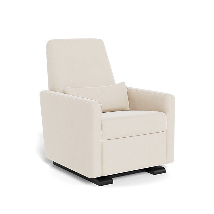 Monte Design nursing chair Beach Brushed Cotton-Linen / Espresso Monte Design Grano Glider Recliner - Premium