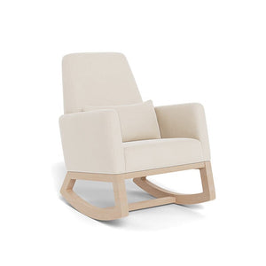 Monte Design nursing chair Beach Brushed Cotton-Linen / Maple Monte Design Joya Rocker - Premium