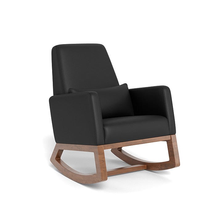 Monte Design nursing chair Black Enviroleather / Walnut (+$200) Monte Design Joya Rocker - Premium
