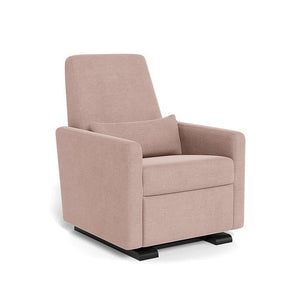 Monte Design nursing chair Blush Brushed Cotton-Linen / Espresso Monte Design Grano Glider Recliner - Premium