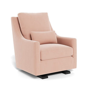 Monte Design nursing chair Blush Velvet / Espresso Monte Design Vera Glider - Performance