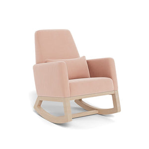Monte Design nursing chair Blush Velvet / Maple Monte Design Joya Rocker - Performance