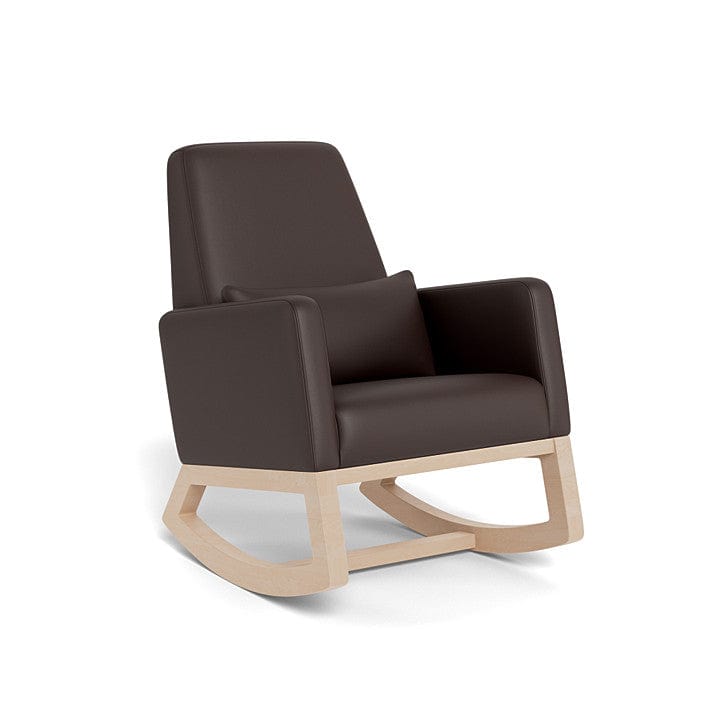Monte Design nursing chair Brown Enviroleather / Maple Monte Design Joya Rocker - Premium