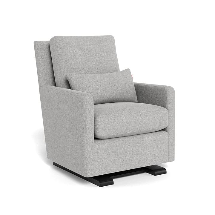 Monte Design nursing chair Cloud Grey Weave / Espresso Monte Design Como Glider - Performance