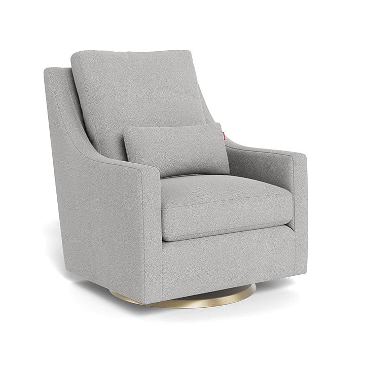 Monte Design nursing chair Cloud Grey Weave / Gold Swivel (+$250) Monte Design Vera Glider - Performance