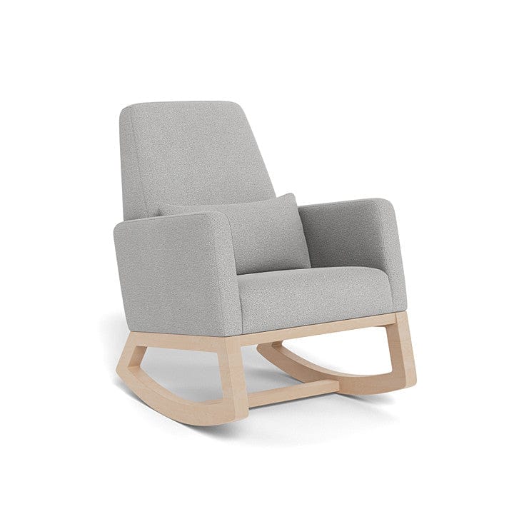 Monte Design nursing chair Cloud Grey Weave / Maple Monte Design Joya Rocker - Performance
