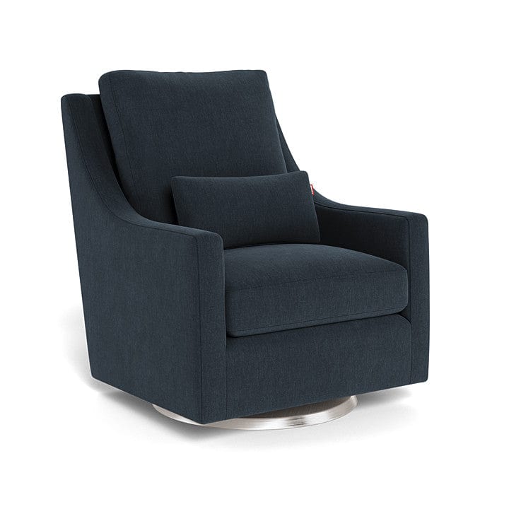Monte Design nursing chair Deep Navy / Stainless Steel Swivel (+$250) Monte Design Vera Glider - Performance