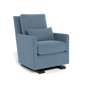 Monte Design nursing chair Denim Blue / Espresso Monte Design Como Glider - Performance