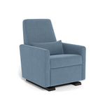 Monte Design nursing chair Denim Blue / Espresso Monte Design Grano Glider Recliner - Performance