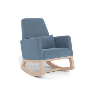 Monte Design nursing chair Denim Blue / Maple Monte Design Joya Rocker - Performance