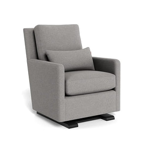 Monte Design nursing chair Light Grey Italian Wool / Espresso Monte Design Como Glider - Premium