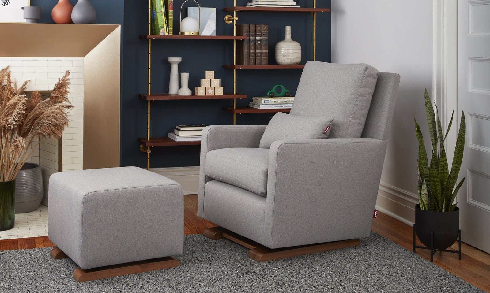 Monte Design nursing chair Dune / Espresso Monte Design Como Glider - Performance