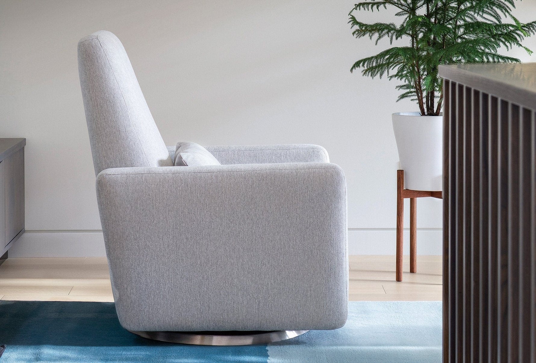 Monte Design nursing chair Monte Design Grano Glider Recliner - Nordic Grey (Quick Ship Edition)
