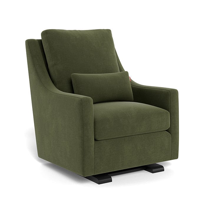 Monte Design nursing chair Moss Green Velvet / Espresso Monte Design Vera Glider - Performance