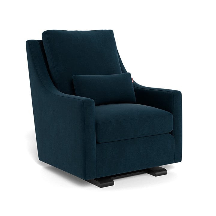 Monte Design nursing chair Navy Velvet / Espresso Monte Design Vera Glider - Performance