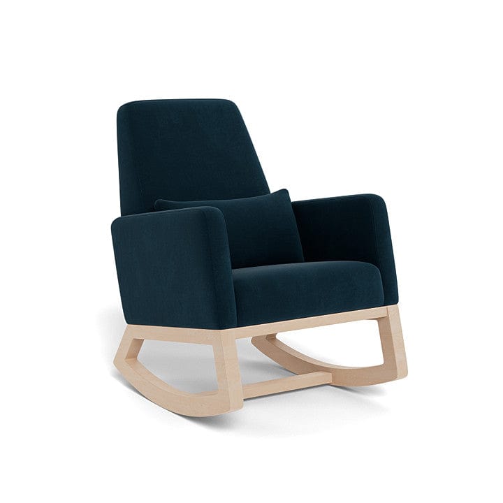 Monte Design nursing chair Navy Velvet / Maple Monte Design Joya Rocker - Performance