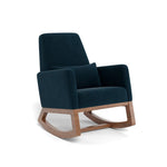 Monte Design nursing chair Navy Velvet / Walnut (+$200) Monte Design Joya Rocker - Performance