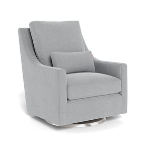 Monte Design nursing chair Nordic Grey / Stainless Steel Swivel (+$250) Monte Design Vera Glider - Performance