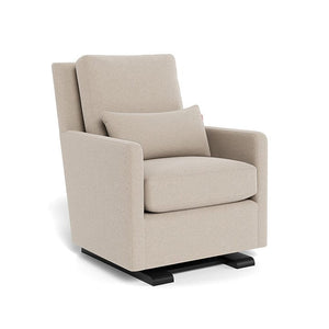 Monte Design nursing chair Oatmeal Italian Wool / Espresso Monte Design Como Glider - Premium