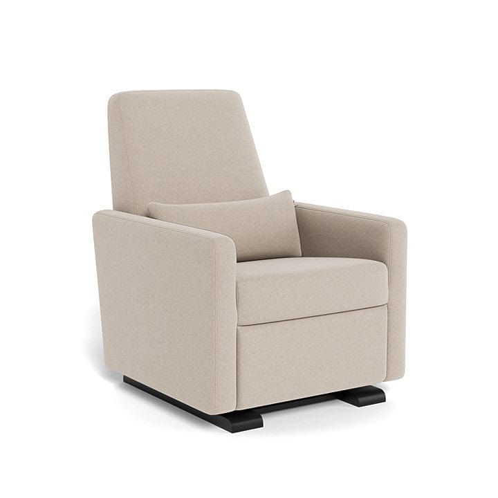 Monte Design nursing chair Oatmeal Italian Wool / Espresso Monte Design Grano Glider Recliner - Premium