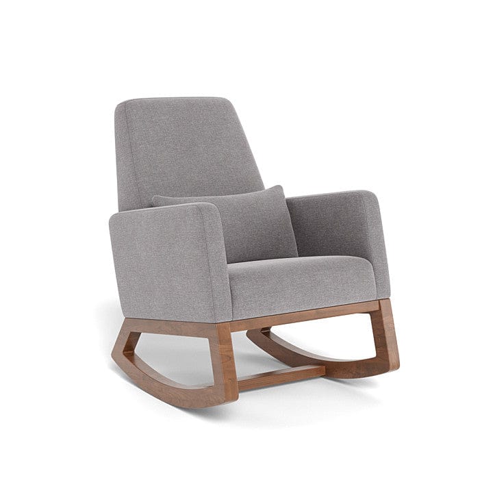 Monte Design nursing chair Pebble Grey / Walnut (+$200) Monte Design Joya Rocker - Performance