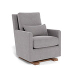 Monte Design nursing chair Pebble Grey / Walnut (+$250) Monte Design Como Glider - Performance