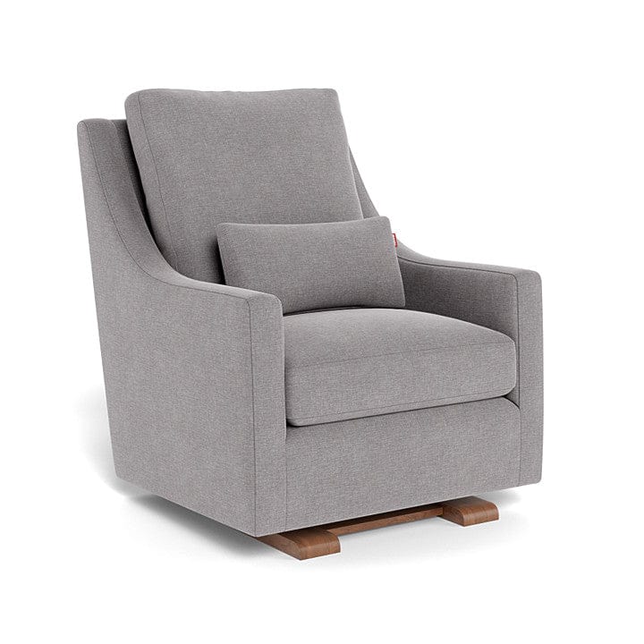 Monte Design nursing chair Pebble Grey / Walnut (+$250) Monte Design Vera Glider - Performance