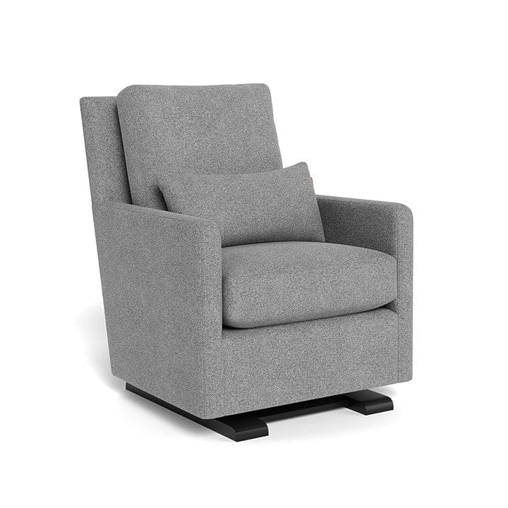 Monte Design nursing chair Pepper Grey Weave / Espresso Monte Design Como Glider - Performance