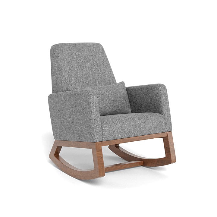 Monte Design nursing chair Pepper Grey Weave / Walnut (+$200) Monte Design Joya Rocker - Performance