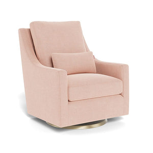 Monte Design nursing chair Petal Pink / Gold Swivel (+$250) Monte Design Vera Glider - Performance