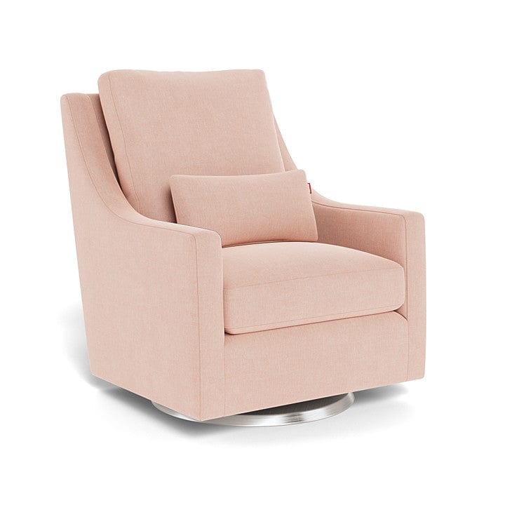 Monte Design nursing chair Petal Pink / Stainless Steel Swivel (+$250) Monte Design Vera Glider - Performance