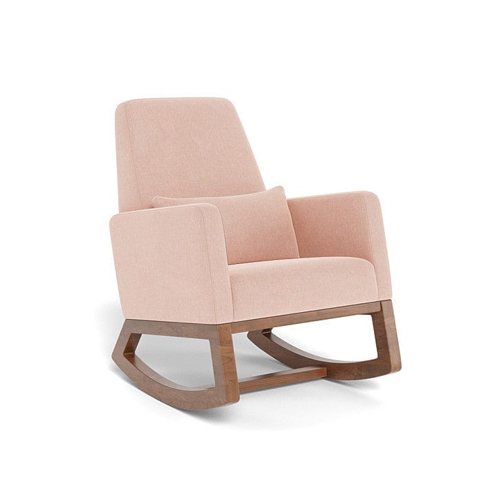 Monte Design nursing chair Petal Pink / Walnut (+$200) Monte Design Joya Rocker - Performance