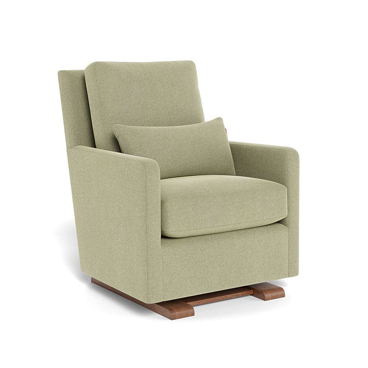 Monte Design nursing chair Sage Green / Walnut (+$250) Monte Design Como Glider - Performance