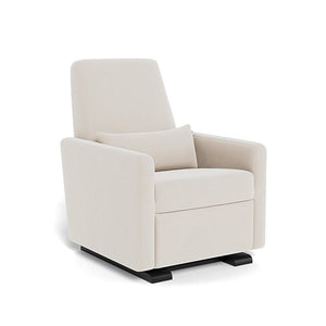 Monte Design nursing chair Stone Velvet / Espresso Monte Design Grano Glider Recliner - Performance