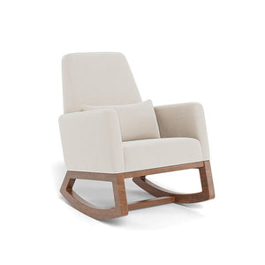 Monte Design nursing chair Stone Velvet / Walnut (+$200) Monte Design Joya Rocker - Performance