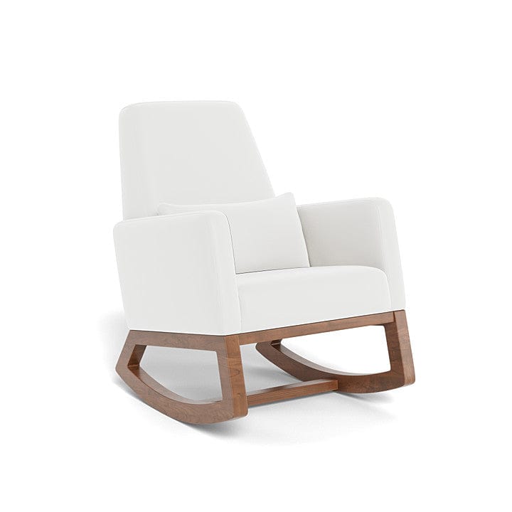 Monte Design nursing chair White Enviroleather / Walnut (+$200) Monte Design Joya Rocker - Premium