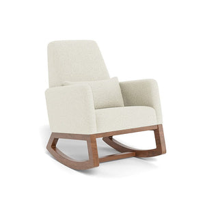 Monte Design nursing chair White Faux Sheepskin / Walnut (+$200) Monte Design Joya Rocker - Premium