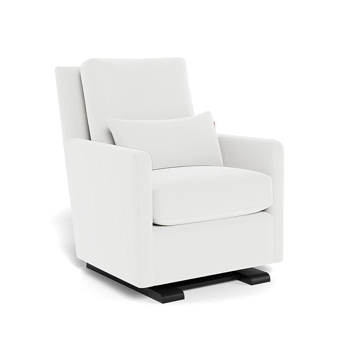 Monte Design nursing chair White Microfibre / Espresso Monte Design Como Glider - Performance