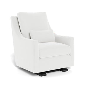 Monte Design nursing chair White Microfibre / Espresso Monte Design Vera Glider - Performance