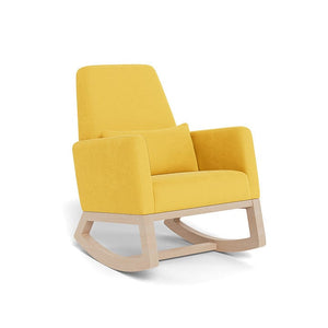 Monte Design nursing chair Yellow Microfibre / Maple Monte Design Joya Rocker - Performance