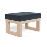 Monte Design ottoman Deep Navy / Maple Monte Design Joya Ottoman - Performance