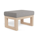 Monte Design ottoman Light Grey Italian Wool / Maple Monte Design Joya Ottoman - Premium