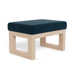 Monte Design ottoman Navy Velvet / Maple Monte Design Joya Ottoman - Performance