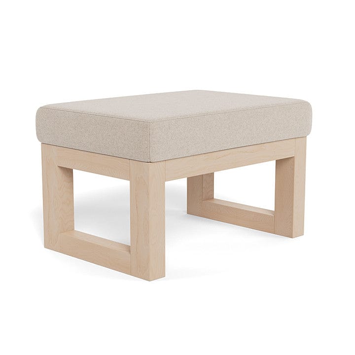 Monte Design ottoman Oatmeal Italian Wool / Maple Monte Design Joya Ottoman - Premium
