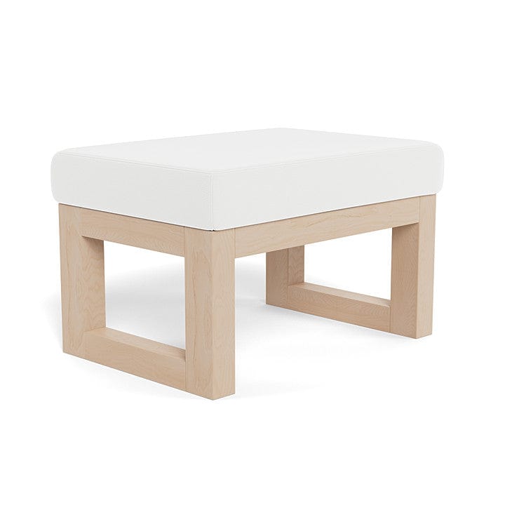Monte Design ottoman White Enviroleather / Maple Monte Design Joya Ottoman - Premium