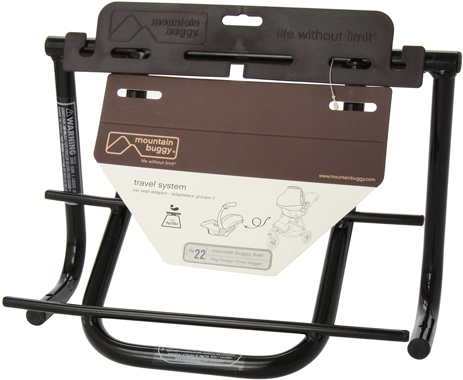 Mountain Buggy car seat adapter Mountain Buggy Duet Travel System for Peg Perego Primo Viaggio